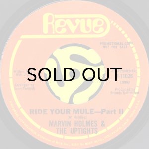 画像2: MARVIN HOLMES & THE UPTIGHTS / RIDE YOUR MULE (45's) (PROMO) (2)