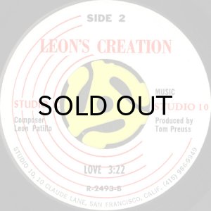 画像2: LEON'S CREATION / THIS IS THE BEGINNING b/w LOVE (45's) (2)