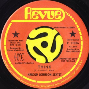 画像1: HAROLD JOHNSON SEXTET / THINK (45's) (PROMO) (1)