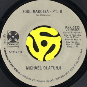 画像2: MICHAEL OLATUNJI / SOUL MAKOSSA (45's) (2)