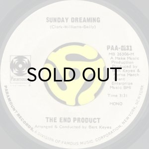 画像2: THE END PRODUCT / TO HALVES TO MAKE A WHOLE b/w SUNDAY DREAMING (45's) (2)