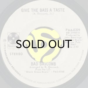 画像2: BAD BASCOMB / BO DIDDLEY b/w GIVE THE BASS A TASTE (45's) (2)