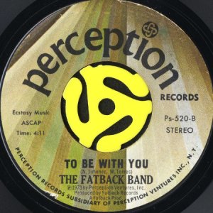 画像2: THE FATBACK BAND / SOUL MARCH b/w TO BE WITH YOU (45's) (2)