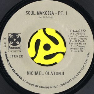 画像1: MICHAEL OLATUNJI / SOUL MAKOSSA (45's) (1)