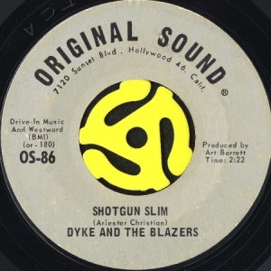 画像2: DYKE AND THE BLAZERS / WE GOT MORE SOUL b/w SHOTGUN SLIM (45's) (2)