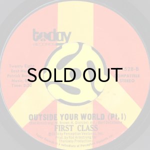 画像2: FIRST CLASS / WHAT ABOUT ME b/w OUTSIDE YOUR WORLD (45's) (2)