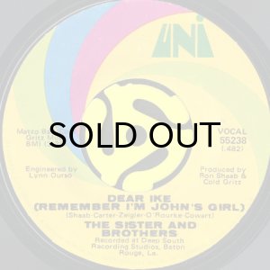 画像2: THE SISTER AND BROTHERS / YEAH, YOU RIGHT (45's) (2)