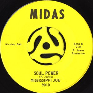 画像1: MISSISSIPPI JOE / SOUL POWER (45's) (1)