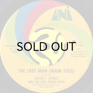 画像1: QUINCY JONES / THE LOST MAN b/w MAIN SQUEEZE (45's) (1)