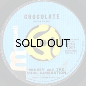 画像2: MICKEY AND THE SOUL GENERATION / IRON LEG b/w CHOCOLATE (45's) (2)