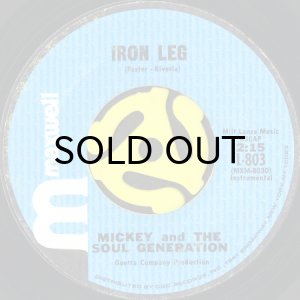 画像1: MICKEY AND THE SOUL GENERATION / IRON LEG b/w CHOCOLATE (45's) (1)