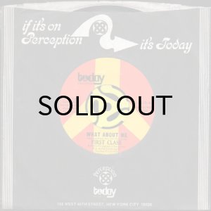 画像3: FIRST CLASS / WHAT ABOUT ME b/w OUTSIDE YOUR WORLD (45's) (3)