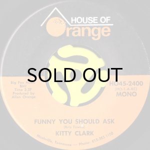 画像1: KITTY CLARK / FUNNY YOU SHOULD ASK (45's) (1)