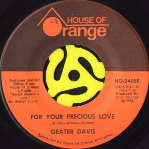 画像2: GEATER DAVIS / WRAPPED UP IN YOU (45's) (2)