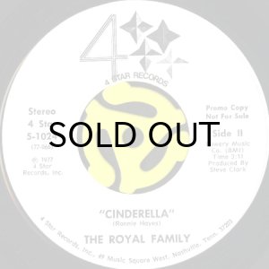 画像1: THE ROYAL FAMILY / CINDERELLA (45's) (WHITE PROMO) (1)