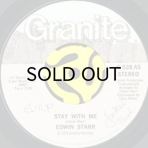 画像1: EDWIN STARR / STAY WITH ME b/w PARTY (45's) (1)