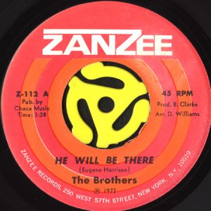 画像1: THE BROTHERS / HE WILL BE THERE b/w SECRET PLACE (45's) (1)