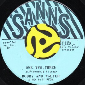 画像2: BOBBY AND WALTER / DO IT LIKE YOU FEEL IT (45's) (2)