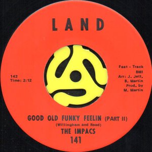 画像2: THE IMPACS / GOOD OLD FUNKY FEELIN (45's) (2)