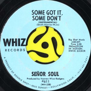 画像2: SENOR SOUL / IT'S YOUR THING (45's) (2)