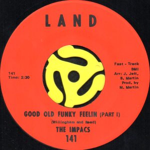 画像1: THE IMPACS / GOOD OLD FUNKY FEELIN (45's) (1)