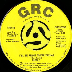 画像2: RIPPLE / YOU WERE RIGHT ON TIME (45's) (VINYL PRESS) (2)