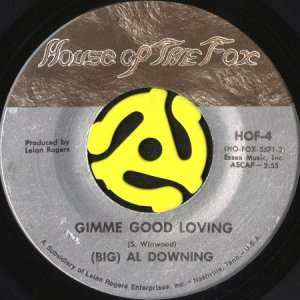 画像1: (BIG) AL DOWNING / GIMME GOOD LOVING (45's) (1)