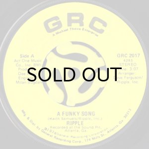 画像1: RIPPLE / A FUNKY SONG b/w SEE THE LIGHT IN THE WINDOW (45's) (VINYL PRESS) (1)
