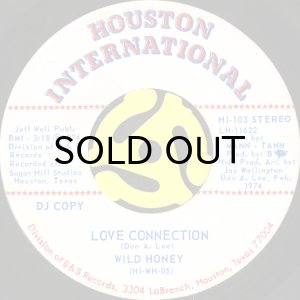 画像2: WILD HONEY / DON'T LET THE BAND (QUIT PLAYING MY MUSIC) b/w LOVE CONNECTION (45's) (2)