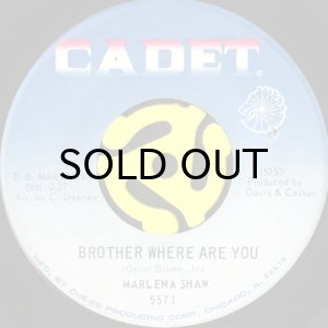画像1: MARLENA SHAW / BROTHER WHERE ARE YOU (45's) (1)