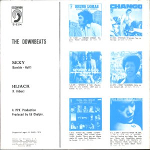 画像2: THE DOWNBEATS / HIJACK (45's) (2)