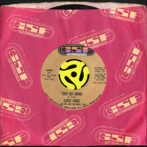 画像3: LLOYD PRICE / THEY GET DOWN (45's) (3)