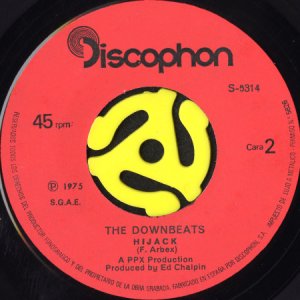 画像3: THE DOWNBEATS / HIJACK (45's) (3)