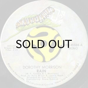 画像1: DOROTHY MORRISON / RAIN (45's) (1)
