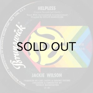 画像1: JACKIE WILSON / HELPLESS (45's) (1)