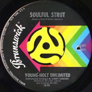 画像1: YOUNG-HOLT UNLIMITED / SOULFUL STRUT (45's) (1)