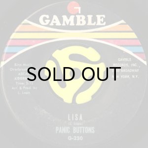 画像2: PANIC BUTTONS / O-WOW b/w LISA (45's) (2)