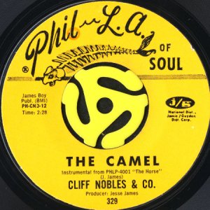 画像2: CLIFF NOBLES & CO. / GETTIN' AWAY b/w THE CAMEL (45's) (2)