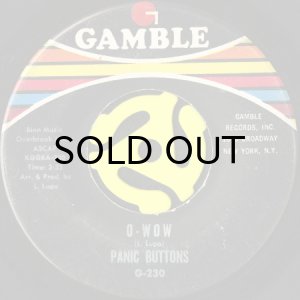 画像1: PANIC BUTTONS / O-WOW b/w LISA (45's) (1)