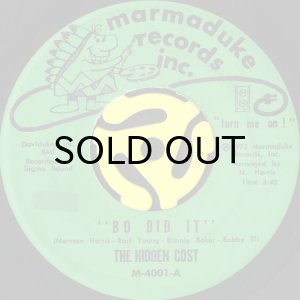 画像1: THE HIDDEN COST / BO DID IT b/w VIBRATIONS (45's) (1)