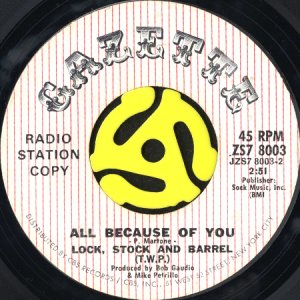 画像2: LOCK, STOCK AND BARREL (T.W.P.) / NO. 1 MOMMA (45's) (PROMO) (2)