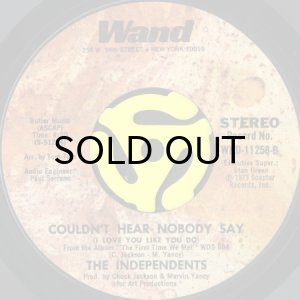 画像2: THE INDEPENDENTS / BABY I'VE BEEN MISSING YOU (45's) (2)