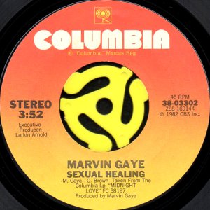 画像1: MARVIN GAYE / SEXUAL HEALING (45's) (1)