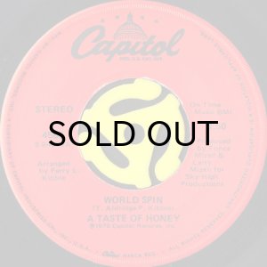画像2: A TASTE OF HONEY / BOOGIE OOGIE OOGIE b/w WORLD SPIN (45's) (2)