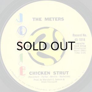 画像1: THE METERS / CHICKEN STRUT b/w HEY! LAST MINUTE (45's) (1)
