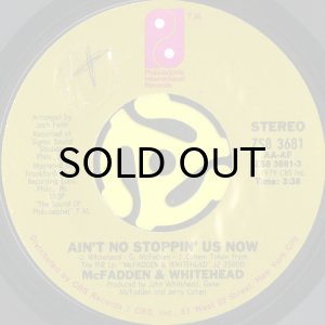 画像1: McFADDEN & WHITEHEAD / AIN'T NO STOPPIN' US NOW (45's) (1)