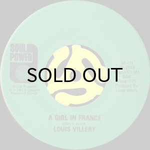 画像2: LOUIS VILLERY (AFRICAN MUSIC MACHINE) / TROPICAL b/w A GIRL IN FRANCE (45's) (2)