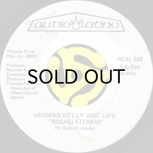 画像2: HERMAN KELLY AND LIFE / DANCE TO THE DRUMMER BEAT b/w NOCHES ETERNAS (AUDIO LATINO) (45's) (2)
