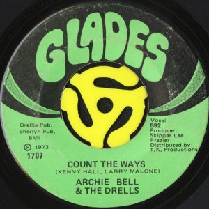 画像2: ARCHIE BELL & THE DRELLS / DANCING TO YOUR MUSIC b/w COUNT THE WAYS (45's) (2)
