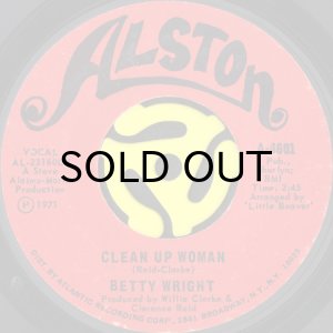 画像1: BETTY WRIGHT / CLEAN UP WOMAN (45's) (1)